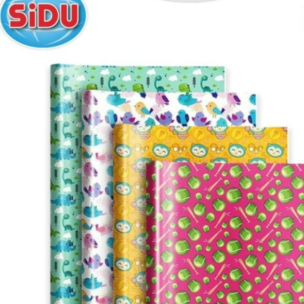 

Pesta- GROSIR !!! KERTAS KADO MOTIF SIDU / SINAR DUNIA / 50lembar