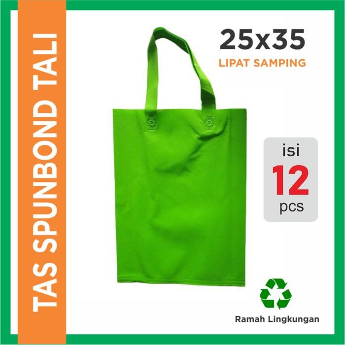 

Pesta- Tas spunbond HLS 25x35 - goodie bag tas furing belanja Lusinan isi 12