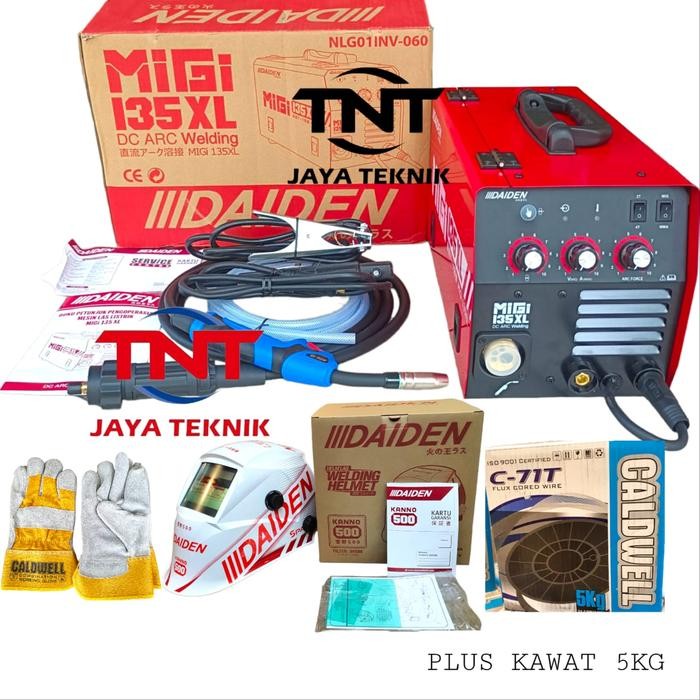Jual Mesin Las Daiden Migi 135 Xl /Daiden Migi Mig 130 / Daiden Mig 135 Xl Masih Ada