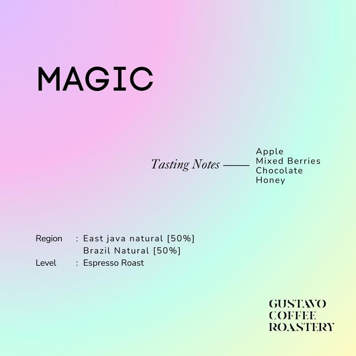 

Espresso Blend MAGIC Biji Kopi Arabika Gustavo