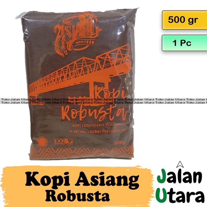 

Kopi Asiang Original 500gr - Robusta Bubuk Pontianak - JLU