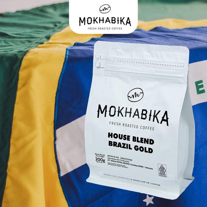 

Mokhabika Brazil Gold Arabica House Blend 200 Gr