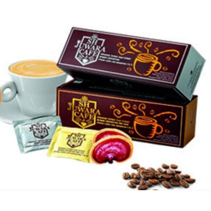 

Kopi juwara ganoderma untuk sehat prima (box)