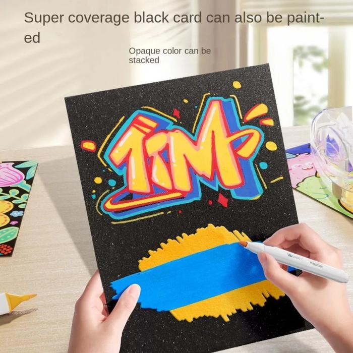 

PENA MARKER AKRILIK UNTUK ANAK DAN PELAJAR, 24/48/60/80 WARNA, TIDAK TEMBUS DAN DAPAT DITUMPUK