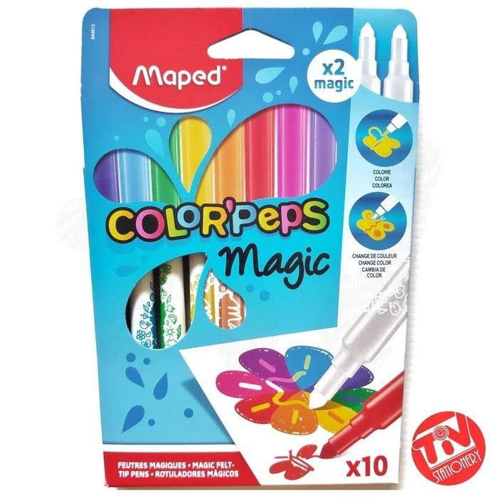 

SPIDOL MAPED COLOR' PEPS MAGIC (10 PCS)