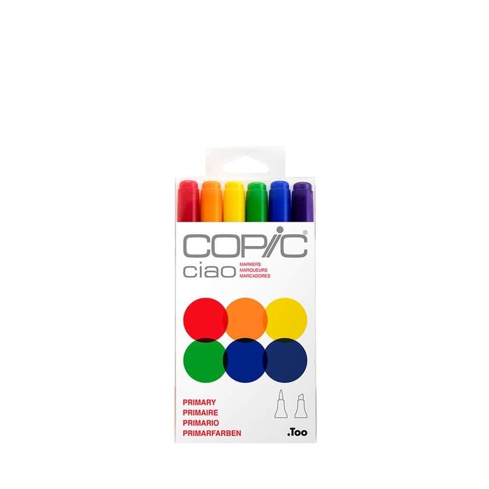 

COPIC CIAO SET 6 WARNA PRIMARY
