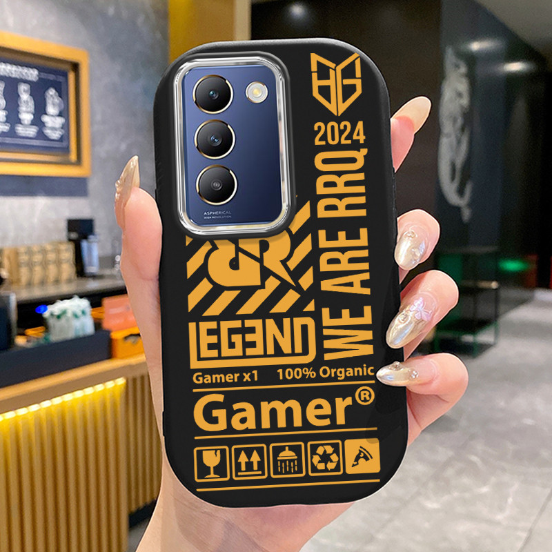 Casing Hp Untuk VIVO Y100 V30 SE 5G V40 SE 5G V30 Lite Y200E 5G T3 5G Case Pola tren kartun desain b