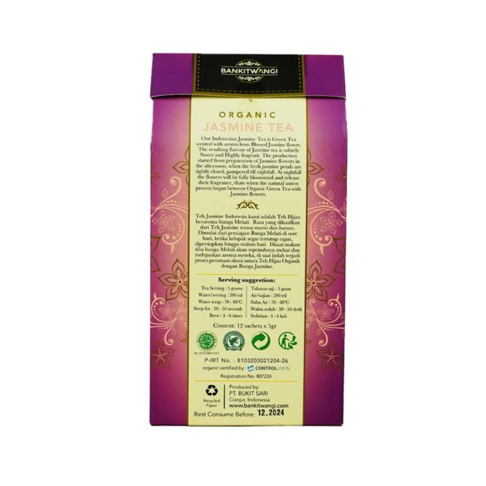 

Terlaris- Teh Organik Teh Melati ( Bankitwangi Organic Jasmine Tea ) 60 Gr