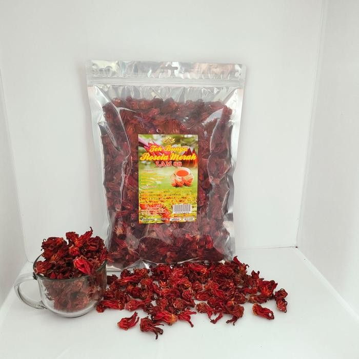 

Terlaris- Teh Rosella Merah Premium 500G