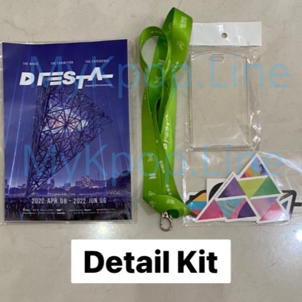Dfesta Kit SVT NCT Dream 127 PC Jeno Jisung Doyoung DK Mingyu Ticket Tiket Taehyung V RM Namjoon Jin
