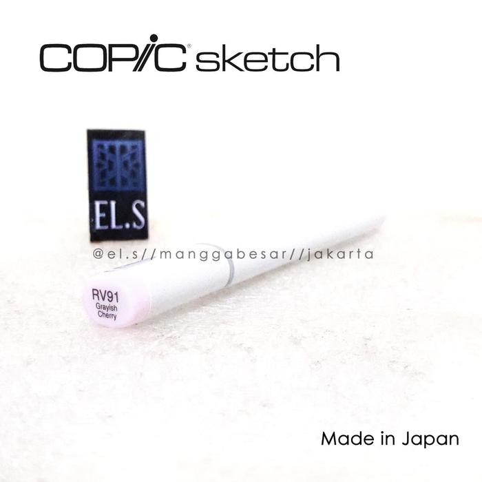 

COPIC SKETCH MARKER RV91 GRAYISH CHERRY ( CSM )