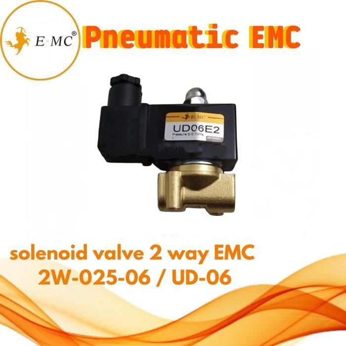SOLENOID VALVE 2 WAY EMC 2W-025-06 / UD-06