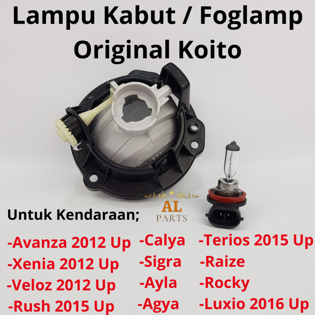 Foglamp Avanza Foglamp Xenia Lampu Kabut AvanzaLampu Kabut Xenia Tahun 2012 - 2018 Original