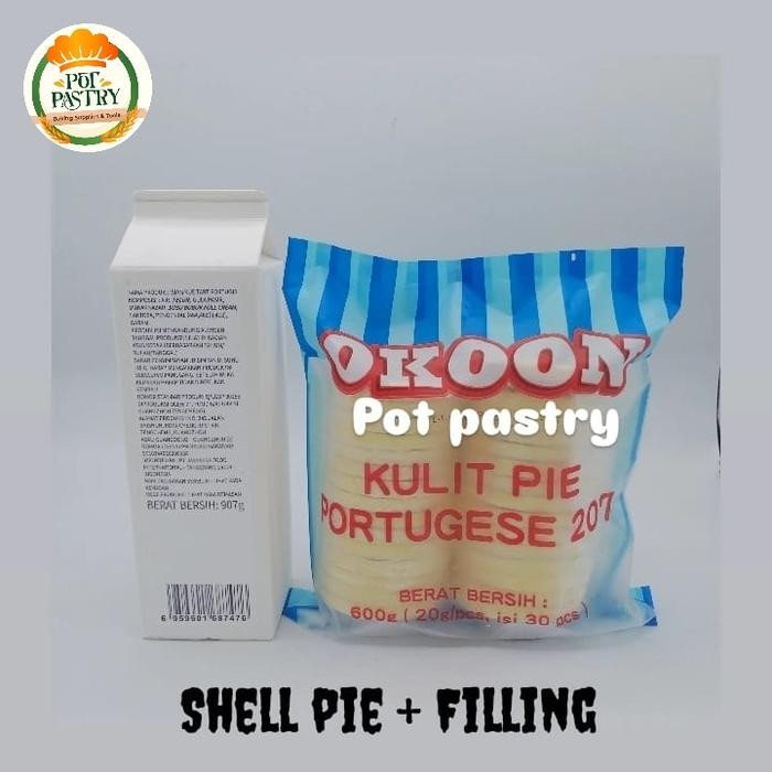 

Quick Frozen Eggtart + Filling