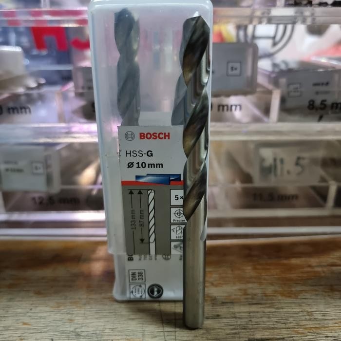 Mata Bor Besi HSS-G Bosch 10mm