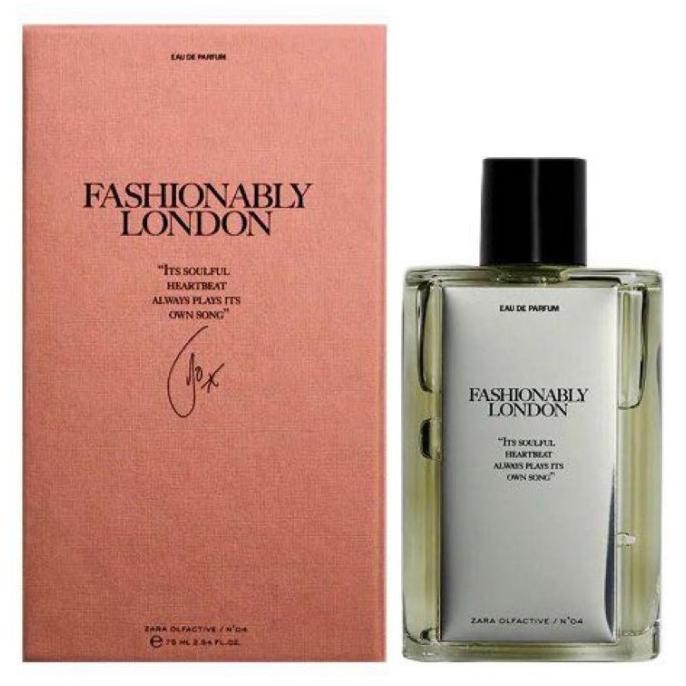 PARFUM ORIGINAL EROPA Zara Fashionably London EDP 75ml PARFUME UNISEX