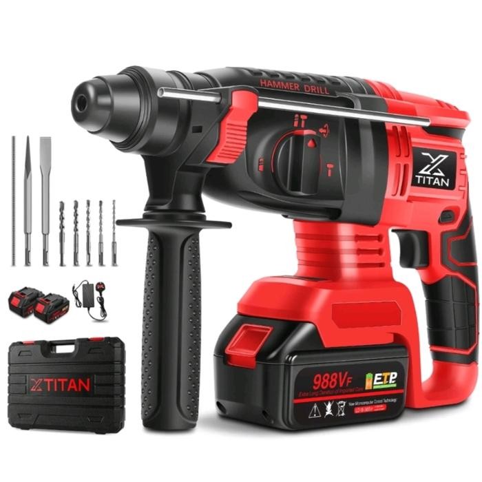 Rotary Impact Hammer Drill Cordless 13mm Brushless