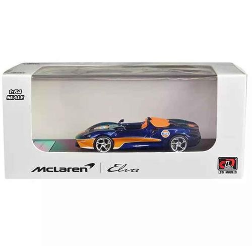 CAR 1:64 LCD64022-GUB MCLAREN ELVA GLUF BLUE MOBIL 02168