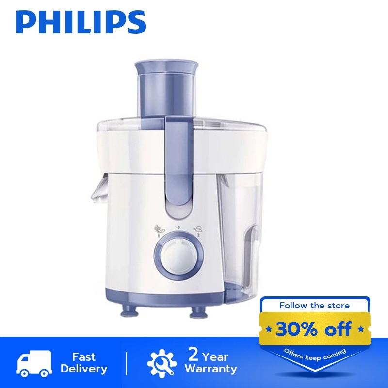 Juicer philips Extractor 800W juser buah tanpa ampas Fresh Fruit Juice Extraction Original Blender