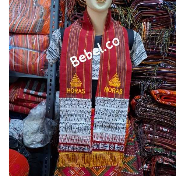 Glamourgemss Stola Pucca Bordir Horas /Stola Ulos Batak