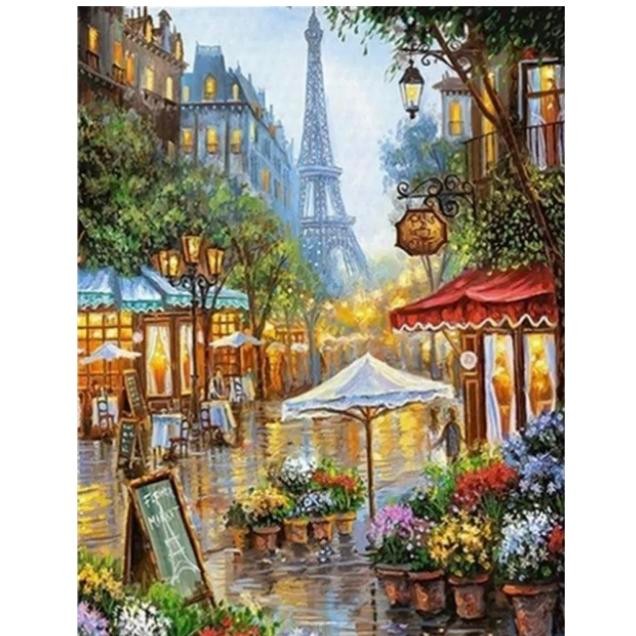 

Home Decor Canvas Paint By Number Digital Oil Painting