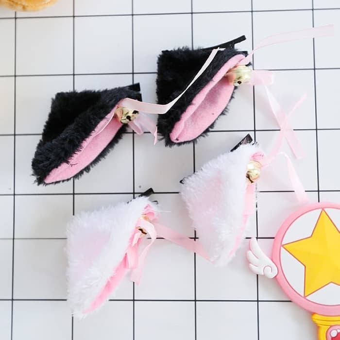 Terlaris HPNK kawaii nekomimi jepit kuping kucing neko cat hairpin