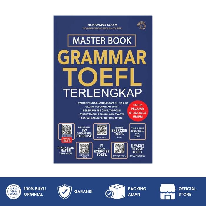 

Master Book Grammar Toefl Terlengkap