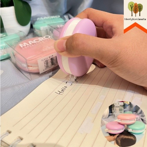 

Correction Tape Macaron Bentuk Makaroni Lucu Tip X Tipex Kertas Tip Ex Unik Penghapus Fancy Best