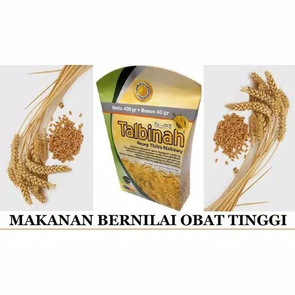 

Ready Stock Talbinah Resep Thibib Nabawy 400Gr + 40Gr Tepung Gandum 100%Original Packing Aman