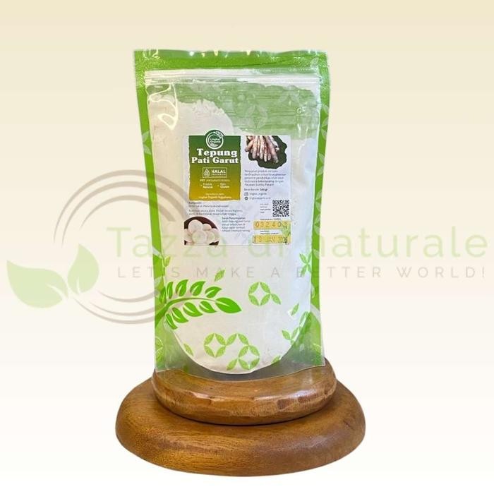 

Diskon Tepung Pati Garut Lingkar Organik 500Gr - Tepung Umbi Garut Packing Aman