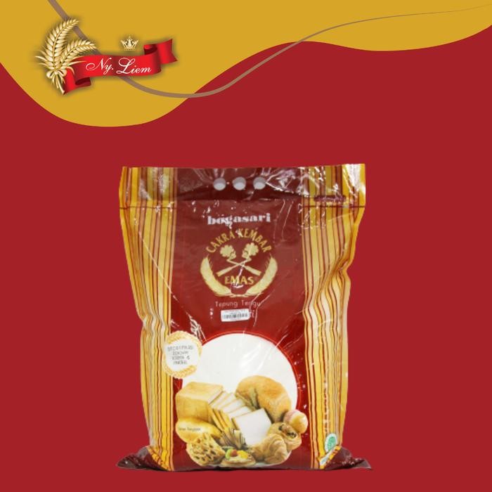 

Diskon Cakra Kembar Emas Tepung Premix Roti 5 Kg Cod
