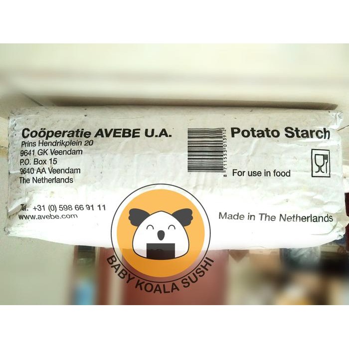

Ready Stock Potato Starch 1 Kg Tepung Pati Kentang Avebe Import Holland Cod