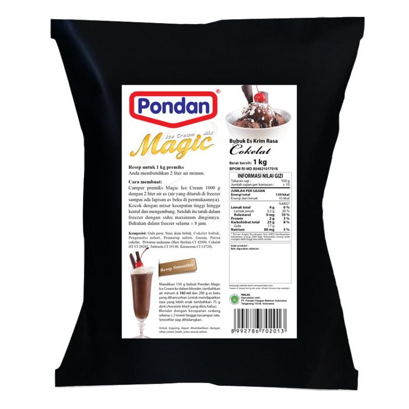 

Diskon Bahan Eskrim Pondan Rasa Coklat 1Kg / Bubuk Eskrim Cod