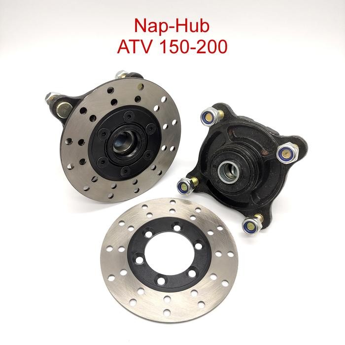 Berkualitas Nap - Hub Roda Depan Cakram + Disc Atv - Gokart - Buggy 150-200
