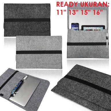 Stok Baru Sleeve Sarung Tas Laptop Macbook Acer Asus Dell Lenovo Ipad Tablet Dll