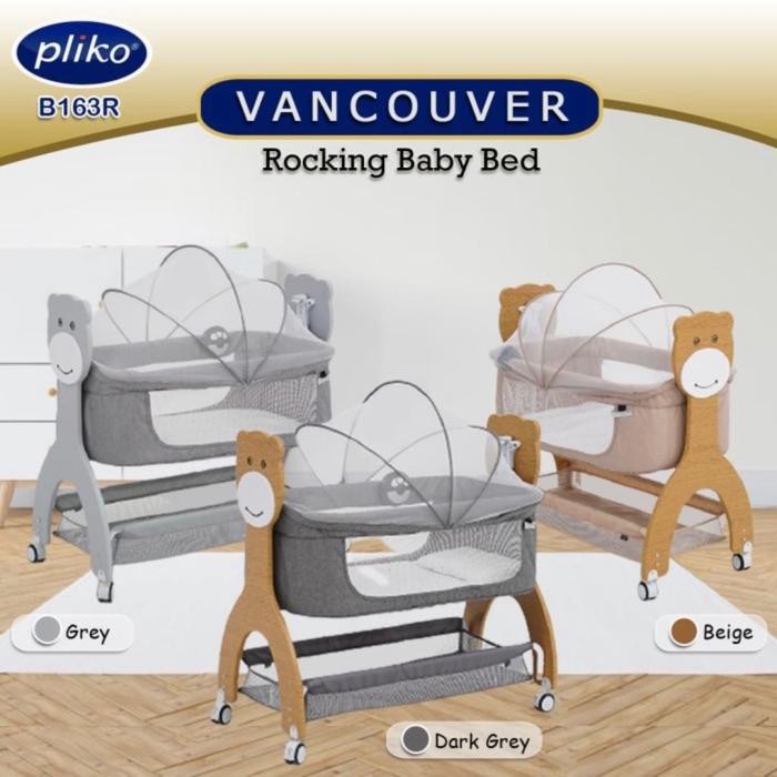 BabyCare- Tempat Tidur Bayi / Box Pliko Vancouver B163R