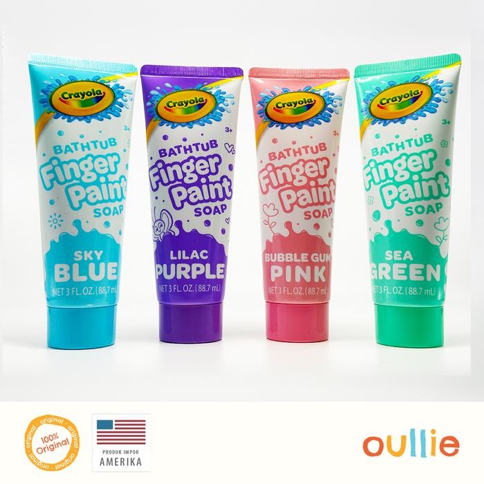 

Crayola Bathtub Finger Paint Soap #Gratisongkir