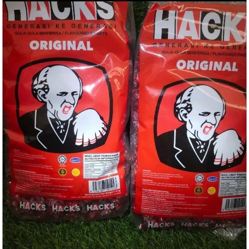 

permen hacks original Malaysia 750g