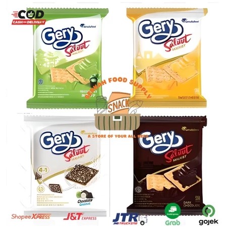 

GERY SALUUT MALKIST RENCANG isi 10 Semua Varian Rasa Original Sweet Cheese Chocolate Matcha Latte Krim Coklat Krim