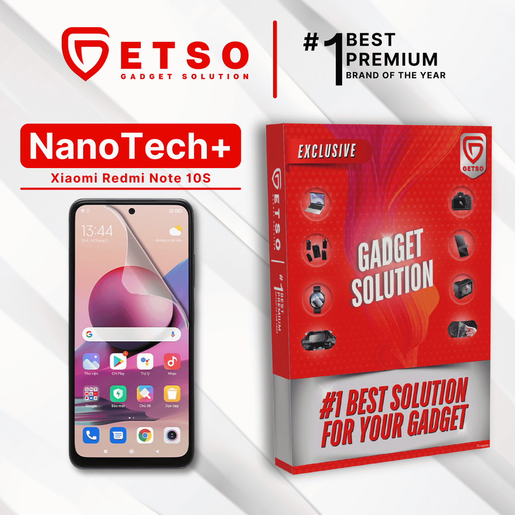 GETSO EPU BIO GENESIS Hydrogel for Xiaomi Redmi Note 10S / Screen Guard (Nanotech+ 100% Recycle) Pre