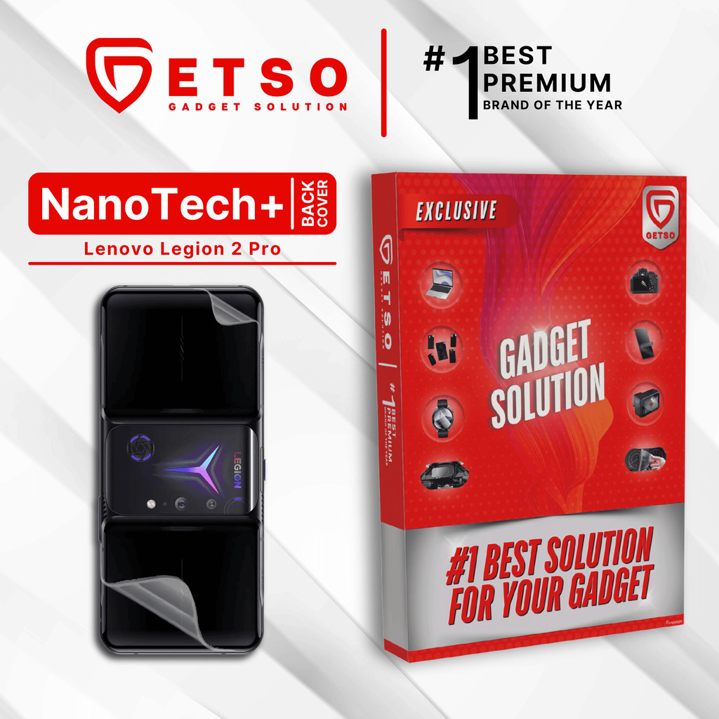 GETSO EPU BIO GENESIS Hydrogel for Lenovo Legion 2 Pro / Back Cover Guard (Nanotech+ 100% Recycle) P