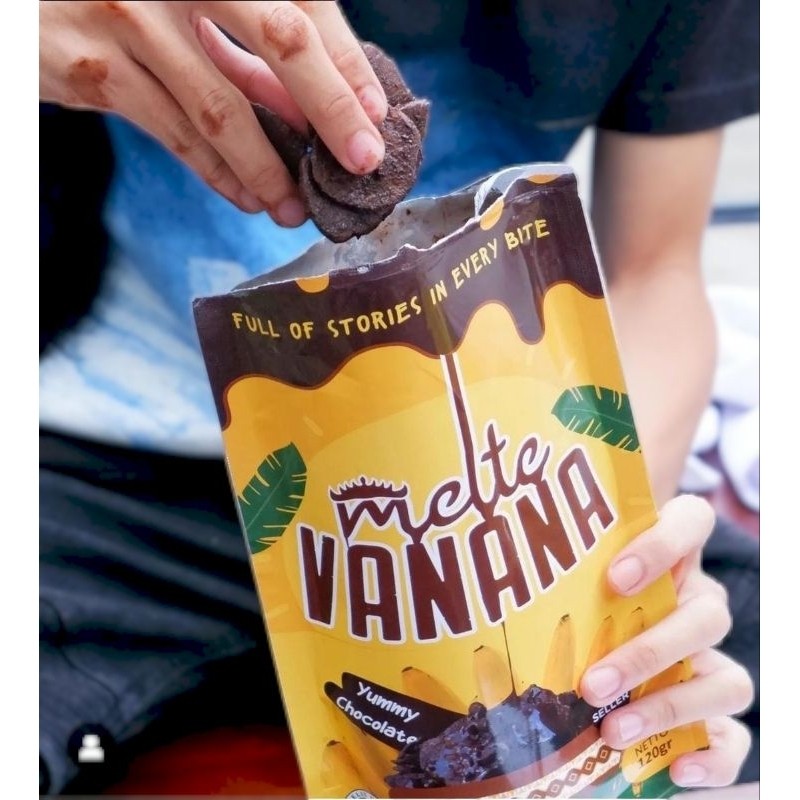 

VANANA MELTE Keripik Pisang Lumer dan tabur cruncy varian rasa 120.gram
