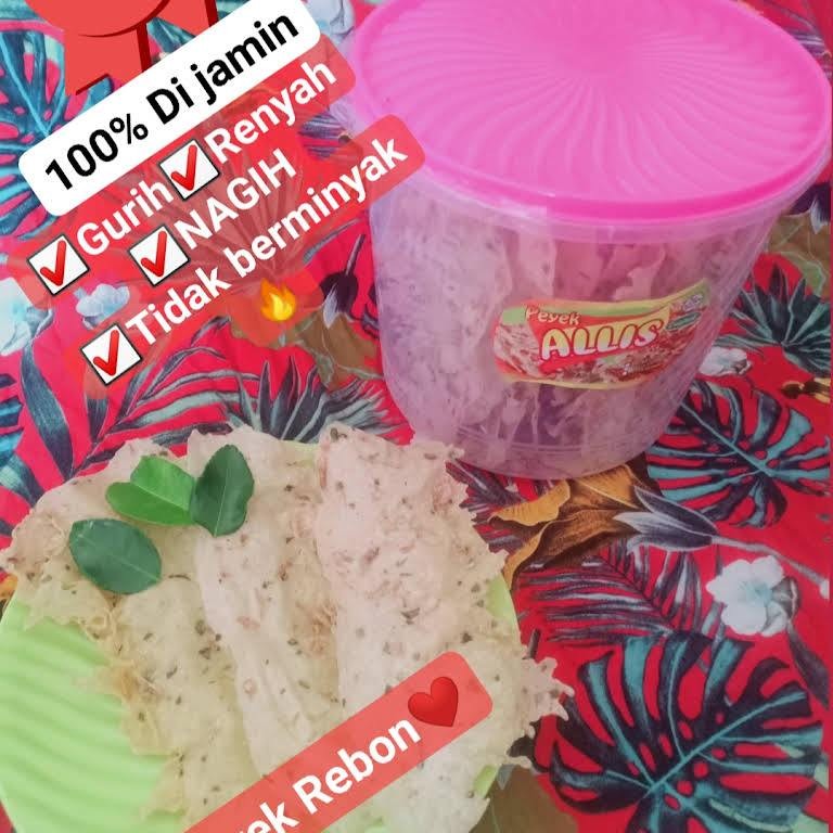 

Peyek Kacang / Peyek Rebon / Rempeyek (NO LABEL)