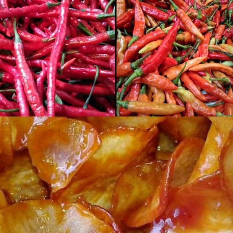 

GROSIR KRIPIK KERIPIK SINGKONG BALADO RUJAK LENGKET MELTED PEDAS MANIS VIRAL 500grm.