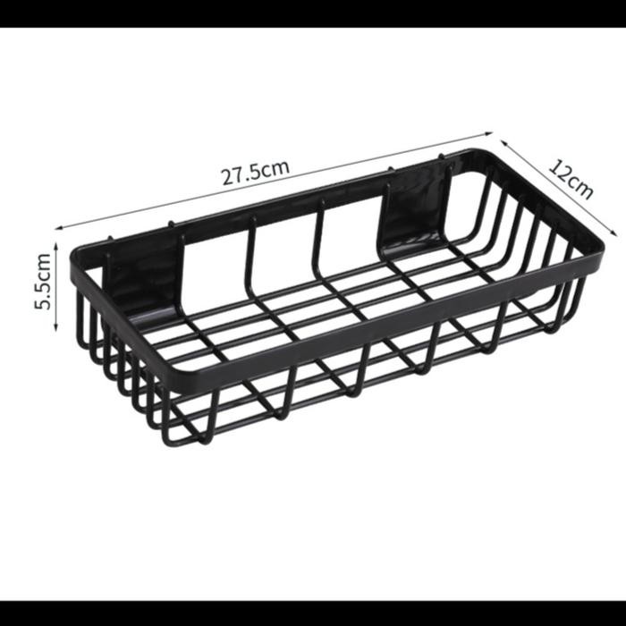 Terlaris Rak Kamar Mandi Tempel Dinding Rak Sabun Kamar Mandi Pvc Gantung Tanpa
