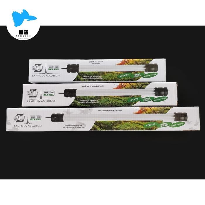 PREMIUM lampu UV aquarium 5 watt merk kandila