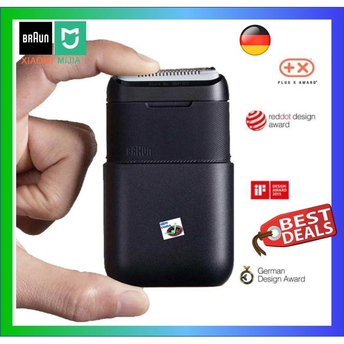 PREMIUM Alat Cukur Produk Jerman BRAUN Electric German Razor 2 Blade Shaver