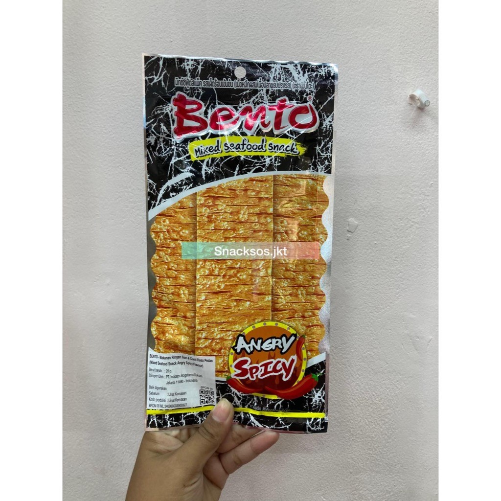 

BENTO SQUID SEAFOOD THAILAND SNACK HOT&SPICY / SWEET&SPICY / NAMPRIK THAI / SUPER SPICY SEAFOOD /