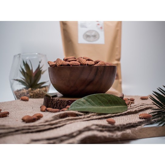 

Roasted Almond 250gr / Kacang Almond Panggang 250gr Premium FRESH ROAST Organic Paradise