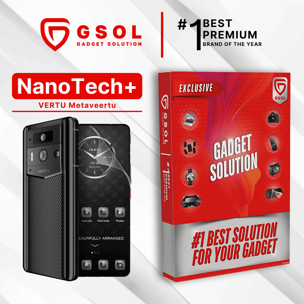 GSOL EPU BIO GENESIS Hydrogel for Vertu Metavertu / Screen Guard (Nanotech+ 100% Recycle) Premium Hi